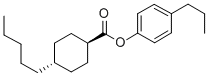 4-Propylphenyl-4-trans-pentylcyclohexylcarboxylate Structure,67589-71-3Structure