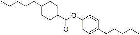 4-Pentylphenyl 4-pentylcyclohexanecarboxylate Structure,67589-72-4Structure