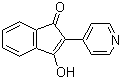 3-Hydroxy-2-(pyridin-4-yl)-1h-inden-1-one Structure,67592-40-9Structure