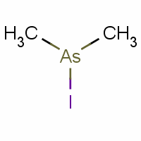 Dimethyl-arsinous iodide Structure,676-75-5Structure