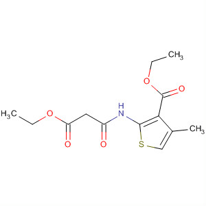 Ethyl 2-(3-ethoxy-3-oxopropanamido)-4-methylthiophene-3-carboxylate Structure,676120-07-3Structure