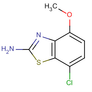 2-Benzothiazolamine,7-chloro-4-methoxy-(9ci) Structure,67618-12-6Structure