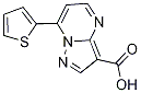 7-Thiophen-2-yl-pyrazolo[1,5-a]pyrimidine-3-carboxylic acid Structure,676247-93-1Structure