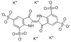 Potassium indigotetrasulfonate Structure,67627-19-4Structure