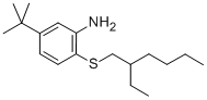 3-Tert-butyl-6-[(2-ethylhexyl)thio]aniline Structure,676352-86-6Structure