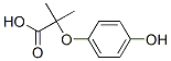 2-(4-Hydroxyphenoxy)-2-methylpropionic acid Structure,67648-64-0Structure