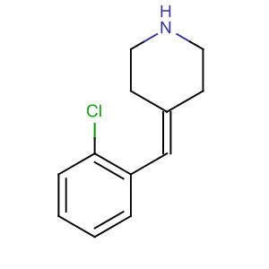 4-[(2-Chlorophenyl)methylene]piperidine Structure,676490-77-0Structure