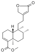 Clerodermic acid methyl ester Structure,67650-47-9Structure