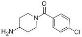 (4-Amino-piperidin-1-yl)-(4-chloro-phenyl)-methanone Structure,676559-87-8Structure