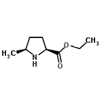 (2S,5s)-ethyl 5-methylpyrrolidine-2-carboxylate Structure,676560-84-2Structure