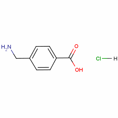 4-(Aminomethyl)benzoic acid hydrochloride Structure,67688-72-6Structure