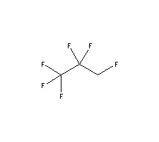 1,1,1,2,2,3-Hexafluoropropane Structure,677-56-5Structure