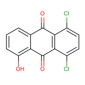 1,4-Dichloro-5-hydroxy-9,10-anthracenedione Structure,6770-15-6Structure