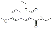 2-[(3-Methoxyphenyl)methylene]-propanedioic acid 1,3-diethyl ester Structure,6771-54-6Structure