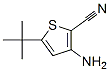 3-Amino-5-(tert-butyl)thiophene-2-carbonitrile Structure,677277-39-3Structure