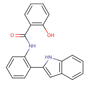 2-Hydroxy-n-(2-(1h-indol-2-yl)-phenyl)-benzamide Structure,677297-14-2Structure