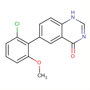 6-(2-Chloro-6-methoxyphenyl)-3h-quinazolin-4-one Structure,677298-22-5Structure