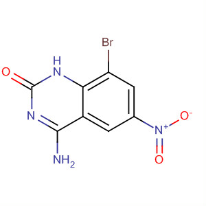 4-Amino-8-bromo-6-nitro-quinazolin-2-ol Structure,677298-30-5Structure