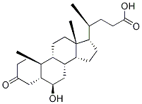 (5Beta,6alpha)-6-hydroxy-3-oxo-cholan-24-oic acid Structure,67733-54-4Structure