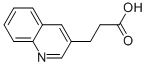 3-Quinolin-3-yl-propionic acid Structure,67752-28-7Structure