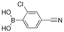 2-Chloro-4-cyanophenylboronic acid Structure,677743-50-9Structure