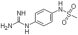 N-[4-[(aminoiminomethyl)amino]phenyl]methanesulfonamide Structure,677752-76-0Structure