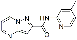 Pyrazolo[1,5-a]pyrimidine-2-carboxamide, n-(4-methyl-2-pyridinyl)-(9ci) Structure,677769-36-7Structure