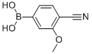 (4-Cyano-3-methoxyphenyl)boronic acid Structure,677777-45-6Structure