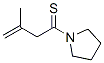 Pyrrolidine, 1-(3-methyl-1-thioxo-3-butenyl)- (9ci) Structure,67797-44-8Structure