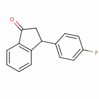 3-(4-Fluorophenyl)indan-1-one Structure,67800-14-0Structure