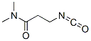 Propanamide, 3-isocyanato-n,n-dimethyl-(9ci) Structure,678183-22-7Structure