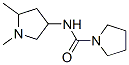 2-Methyl-4-[(pyrrolidine-1-carbonyl)-amino]-n-methylpyrrolidine Structure,678185-68-7Structure