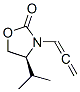 2-Oxazolidinone,4-(1-methylethyl)-3-(1,2-propadienyl)-,(4s)-(9ci) Structure,678188-97-1Structure