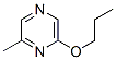 2-Methyl-6-propoxypyrazine Structure,67845-28-7Structure