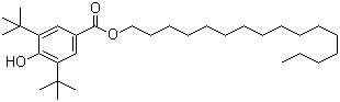 Hexadecyl 3,5-bis-tert-butyl-4-hydroxybenzoate Structure,67845-93-6Structure