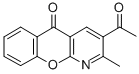 3-Acetyl-2-methyl-5h-chromeno[2,3-b]pyridin-5-one Structure,67867-47-4Structure