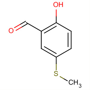 2-Hydroxy-5-(methylthio)benzaldehyde Structure,67868-84-2Structure