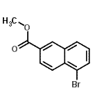 Methyl 5-bromo-2-naphthoate Structure,67878-76-6Structure