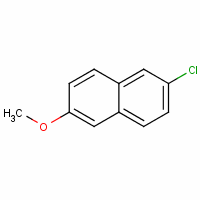 2-Chloro-6-methoxynaphthalene Structure,67886-68-4Structure