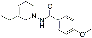 Benzamide, n-(3-ethyl-5,6-dihydro-1(2h)-pyridinyl)-4-methoxy-(9ci) Structure,678969-39-6Structure