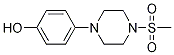 4-[4-(Methylsulfonyl)-1-piperazinyl]phenol Structure,67915-03-1Structure