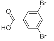 3,5-Dibromo-4-methylbenzoic acid Structure,67973-32-4Structure