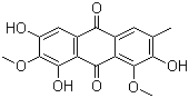 Aurantio-obtusin Structure,67979-25-3Structure