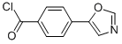 4-(5-Oxazolyl)benzoyl chloride Structure,679807-12-6Structure