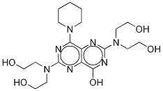 4-Despiperidinyl-4-hydroxy dipyridamole Structure,68006-07-5Structure