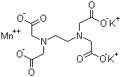 Ethylenediaminetetraacetic acid dipotassium manganesium salt Structure,68015-77-0Structure