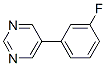 5-(3-Fluorophenyl)pyrimidine Structure,68049-20-7Structure