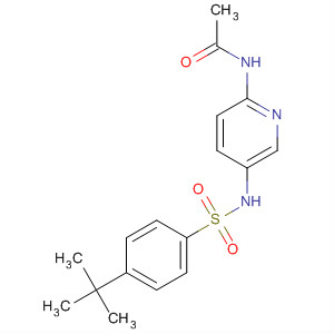 N-[5-(4-tert-butyl-benzenesulfonylamino)-pyridin-2-yl]-acetamide Structure,680591-26-8Structure