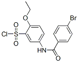 5-(4-Bromo-benzoylamino)-2-ethoxy-benzenesulfonyl chloride Structure,680617-92-9Structure