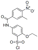 2-Ethoxy-5-(3-methyl-4-nitro-benzoylamino)-benzenesulfonyl chloride Structure,680618-07-9Structure